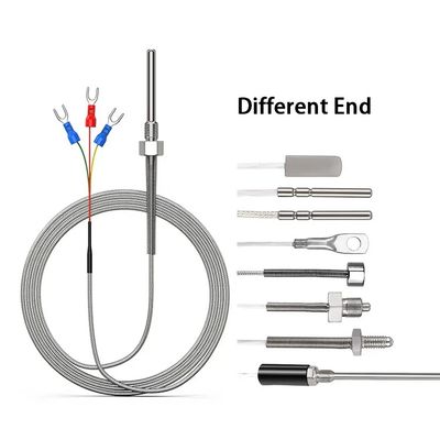 پوشش SS310 و Inconel 600 سیم ترموکوپل نوع J برای محدوده دما تا 900 °C